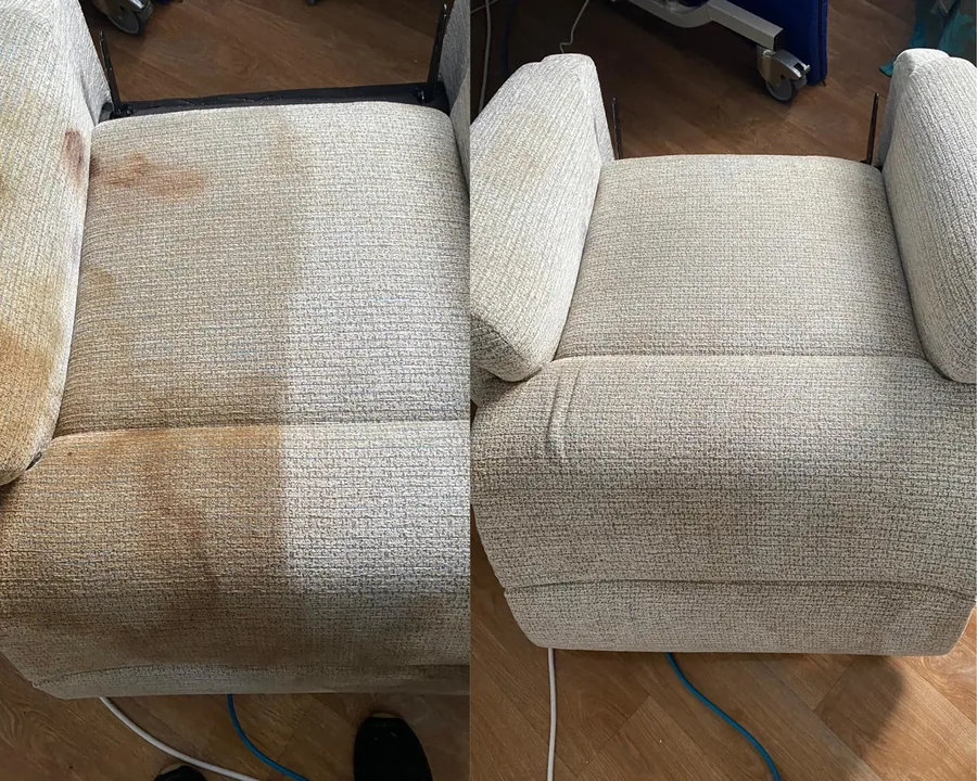 Sofa & Upholstery Cleaning result in Hackney
